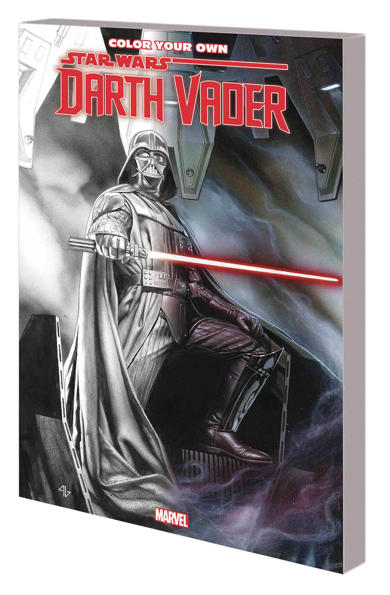 Color Your Own Star Wars Darth Vader TP