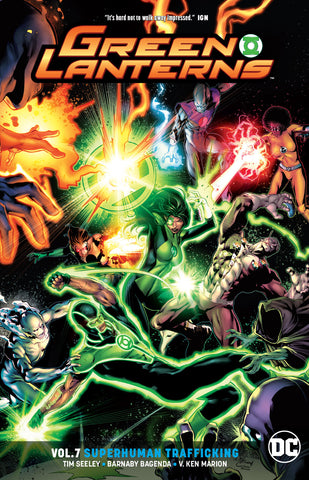 Green Lanterns Rebirth: Vol 07 Superhuman Trafficking