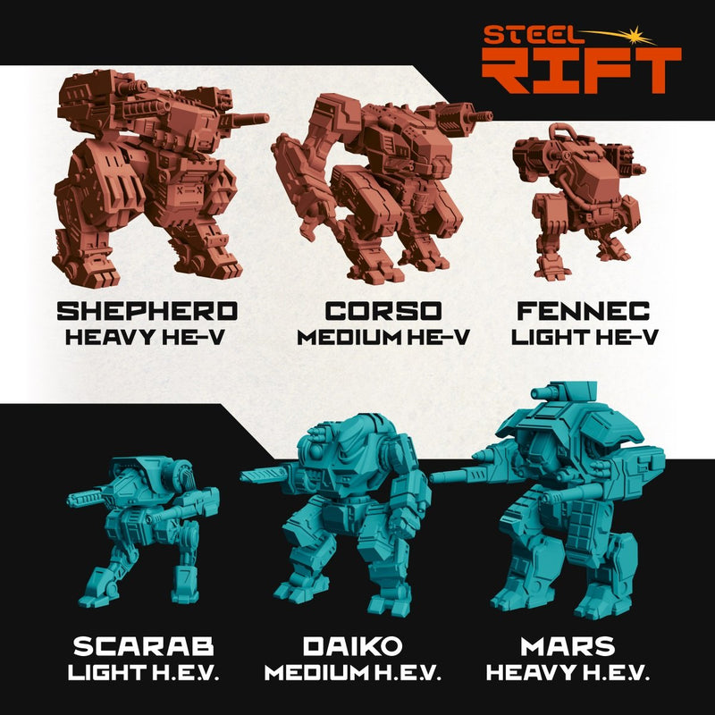 Steel Rift Two-Player Starter Set