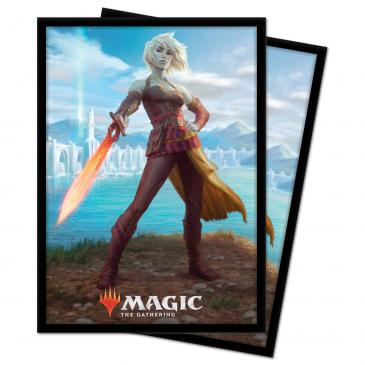 Ultra Pro - Zendikar Rising: Standard Deck Protector sleeves 100ct for Magic: The Gathering - Nahiri, Heir of the Ancients