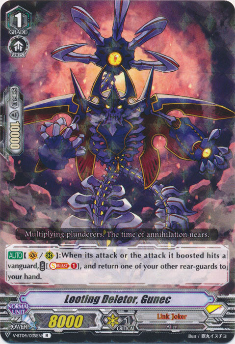 Looting Deletor, Gunec - V-BT04/035EN - R