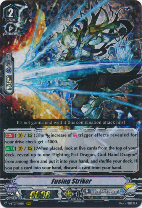 Fusing Striker - V-BT07/011EN - RRR