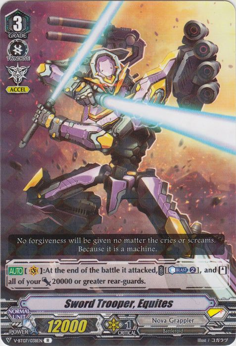 Sword Trooper, Equites - V-BT07/038EN - R