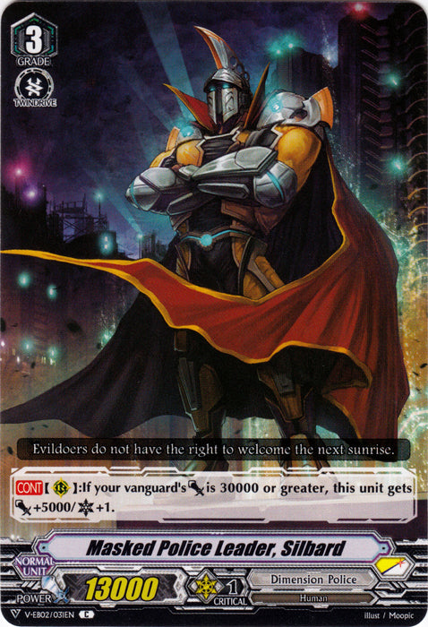 Masked Police Leader, Silvard - V-EB02/031EN - C