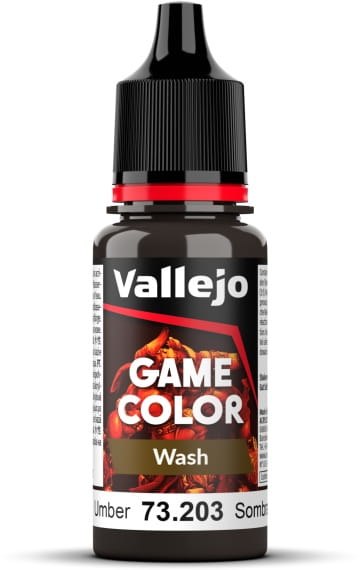 Vallejo: Game Color - Umber Sombra (Wash) - VAL73203 - 18ml