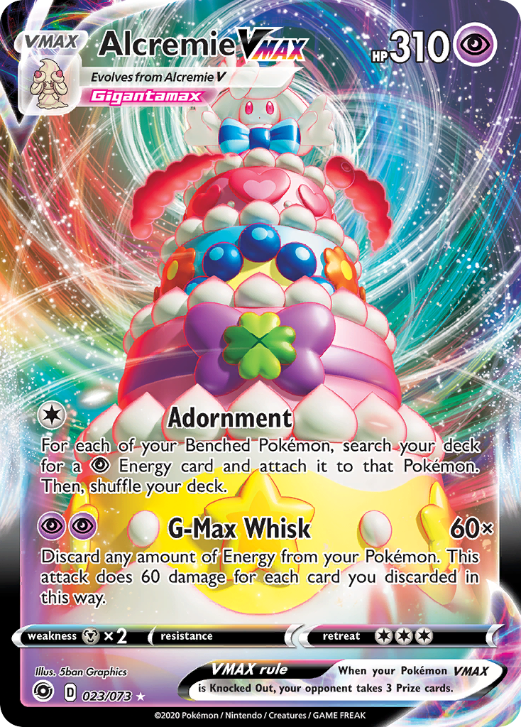 Alcremie VMAX (023/073) [Sword & Shield: Champion's Path]