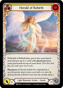 Herald of Rebirth (Yellow) (Rainbow Foil) [MON021-RF] 1st Edition Rainbow Foil