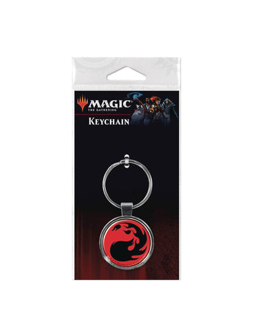 Magic The Gathering Keychain Red Mana