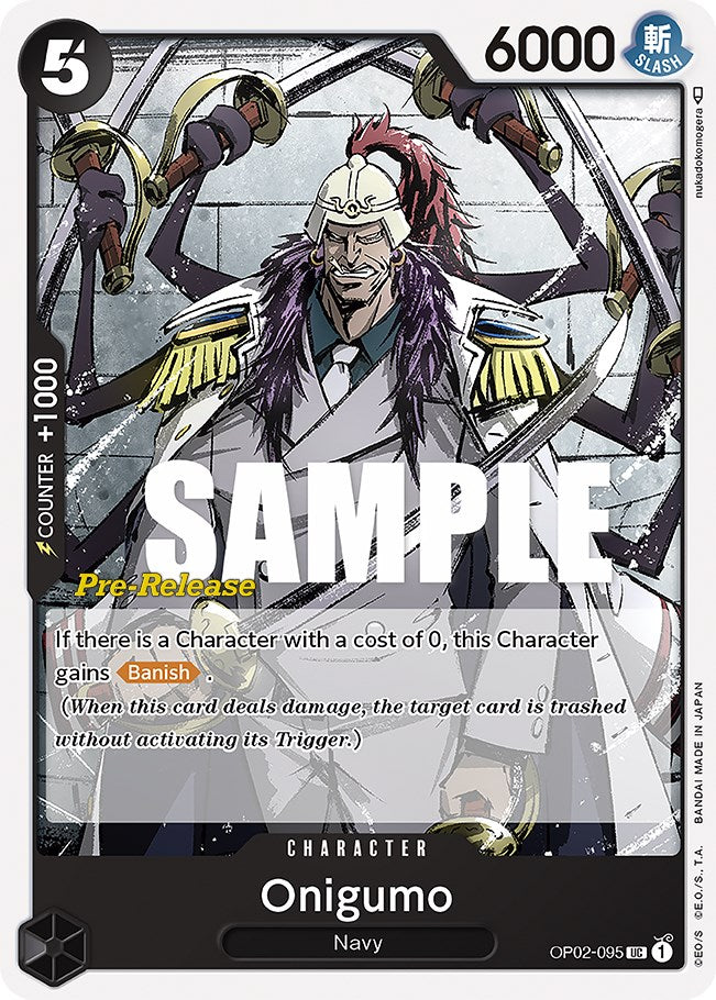 Onigumo [Paramount War Pre-Release Cards]