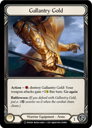 Gallantry Gold (Rainbow Foil) [U-MON108-RF] Unlimited Rainbow Foil