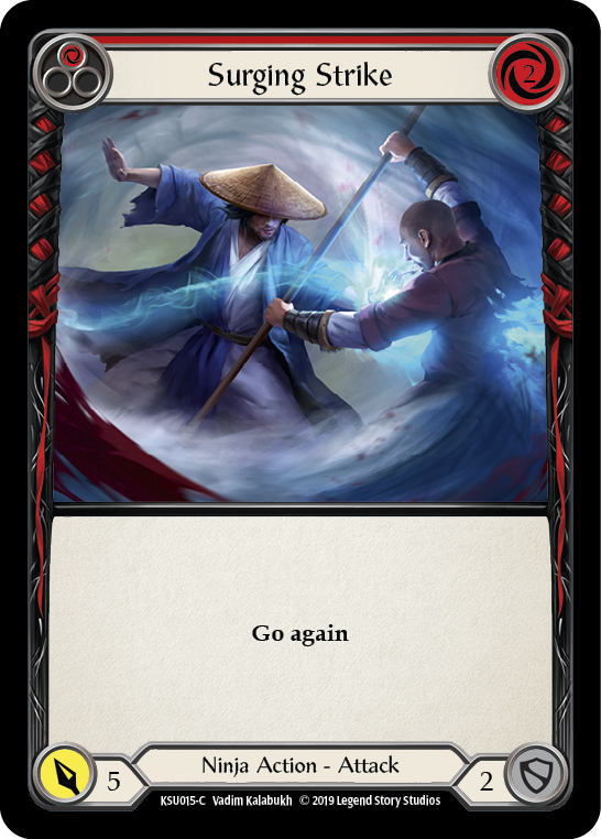 Surging Strike (Red) [KSU015-C] Normal