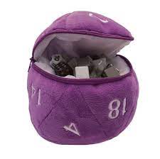 Ultra Pro Dice Bag Purple d20 Plush