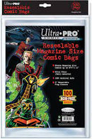 UltraPro Resealable Comic Bags 71/8"x101/2"