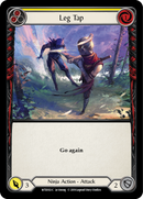 Leg Tap (Yellow) [WTR102-C] Alpha Print Rainbow Foil