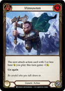 Minnowism (Blue) (Rainbow Foil) [MON298-RF] 1st Edition Rainbow Foil