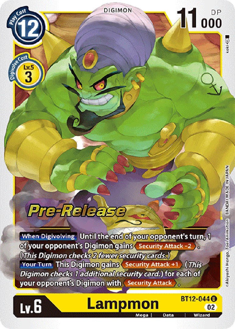 Lampmon [BT12-044] [Across Time Pre-Release Cards]