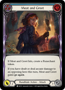 Meat and Greet (Blue) [CRU153] 1st Edition Rainbow Foil