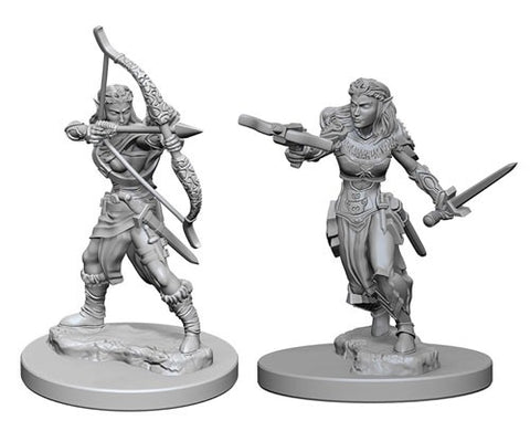 Nolzur's Marvelous Miniatures: Elf Ranger (Female)