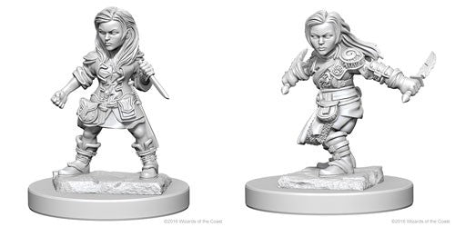 Nolzur's Marvelous Miniatures: Halfling Rogue (Female)