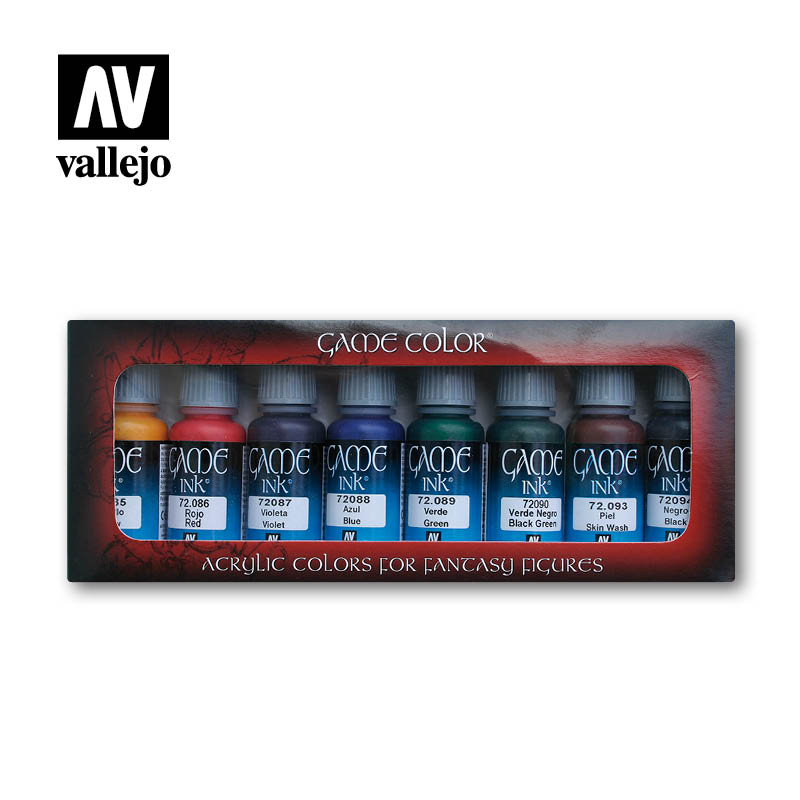 Vallejo Game Color: Game Inks Set