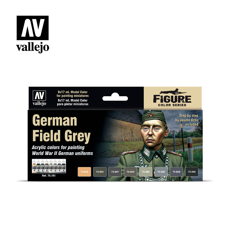 Vallejo Figure Color Series - German Field Grey - VAL70181