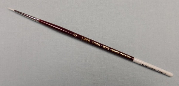 H.J. White Taklon Series 970 Size 0 Round Brush