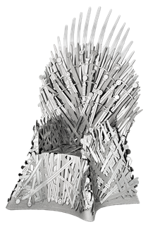 Metal Earth Iconx - Game of Thrones: Iron Throne