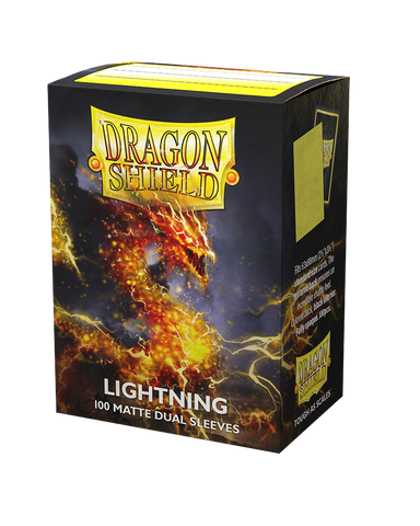 Dragon Shield Box of 100 in Matte Dual Lightning