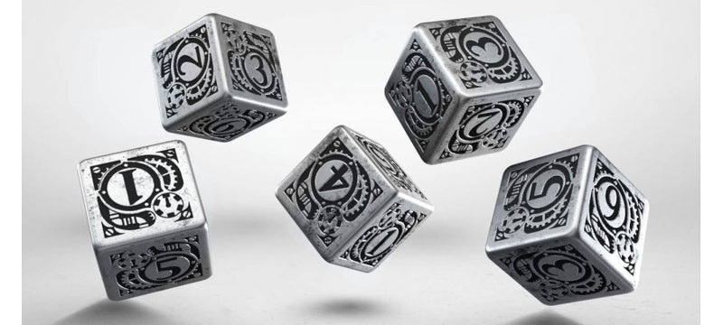 Metal Steampunk Dice