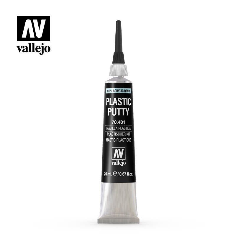 Vallejo Auxillaries - Plastic Putty - VAL70401 - 20ml