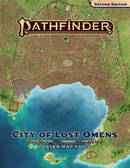 Pathfinder 2E: City of Lost Omens Poster Map Folio