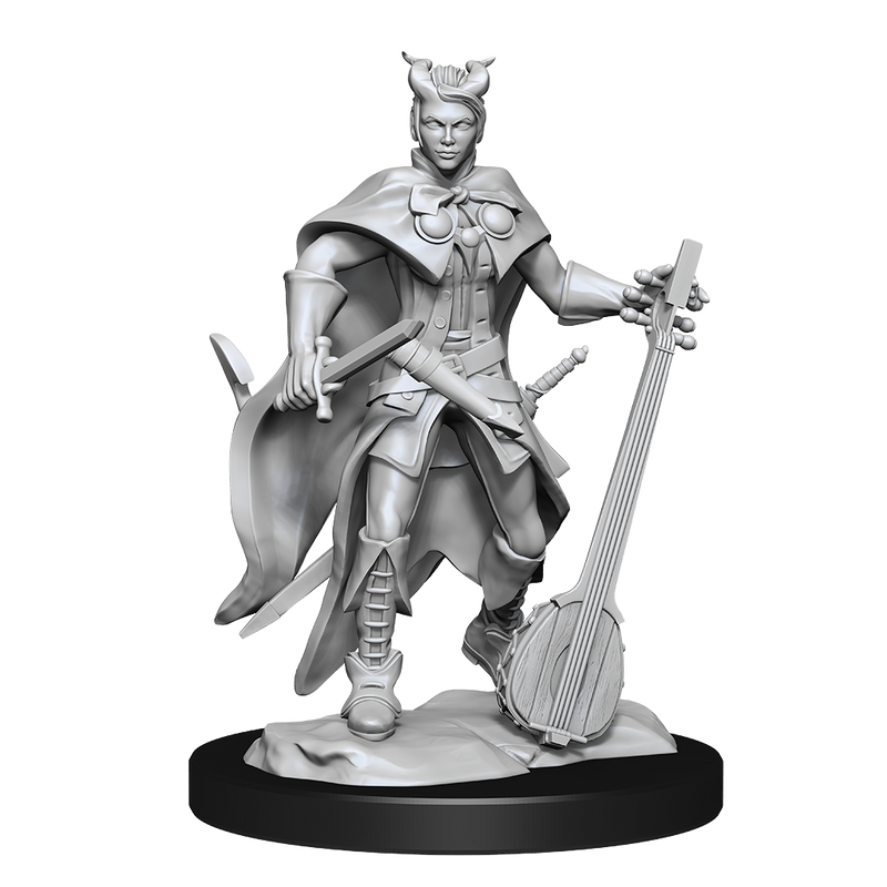 Nolzur's Marvelous Miniatures: Tiefling Bard Female