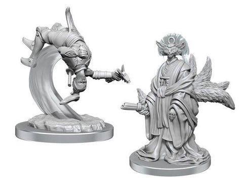 Magic: The Gathering Unpainted Miniatures: Kotose & Light-Paws
