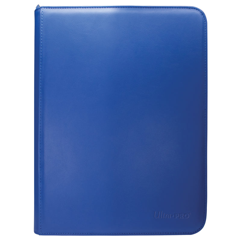 9-Pocket Zippered PRO-Binder Blue