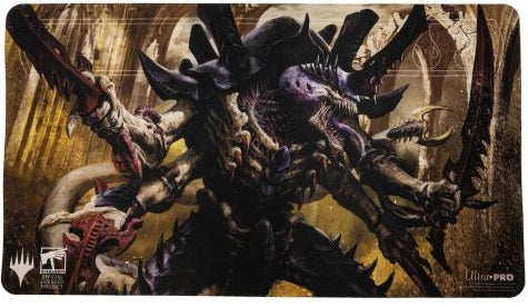 Ultra Pro - Warhammer 40K Commander The Swarmlord Standard Gaming Playmat for Magic: The Gathering