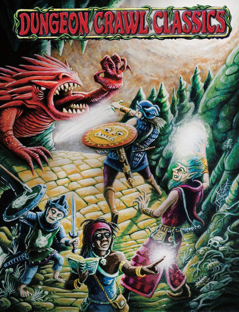 Dungeon Crawl Classics Core Rulebook (Limited Edition Stefan Poag Cover)