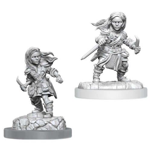 Nolzur's Marvelous Miniatures: Halfling Rogue Female