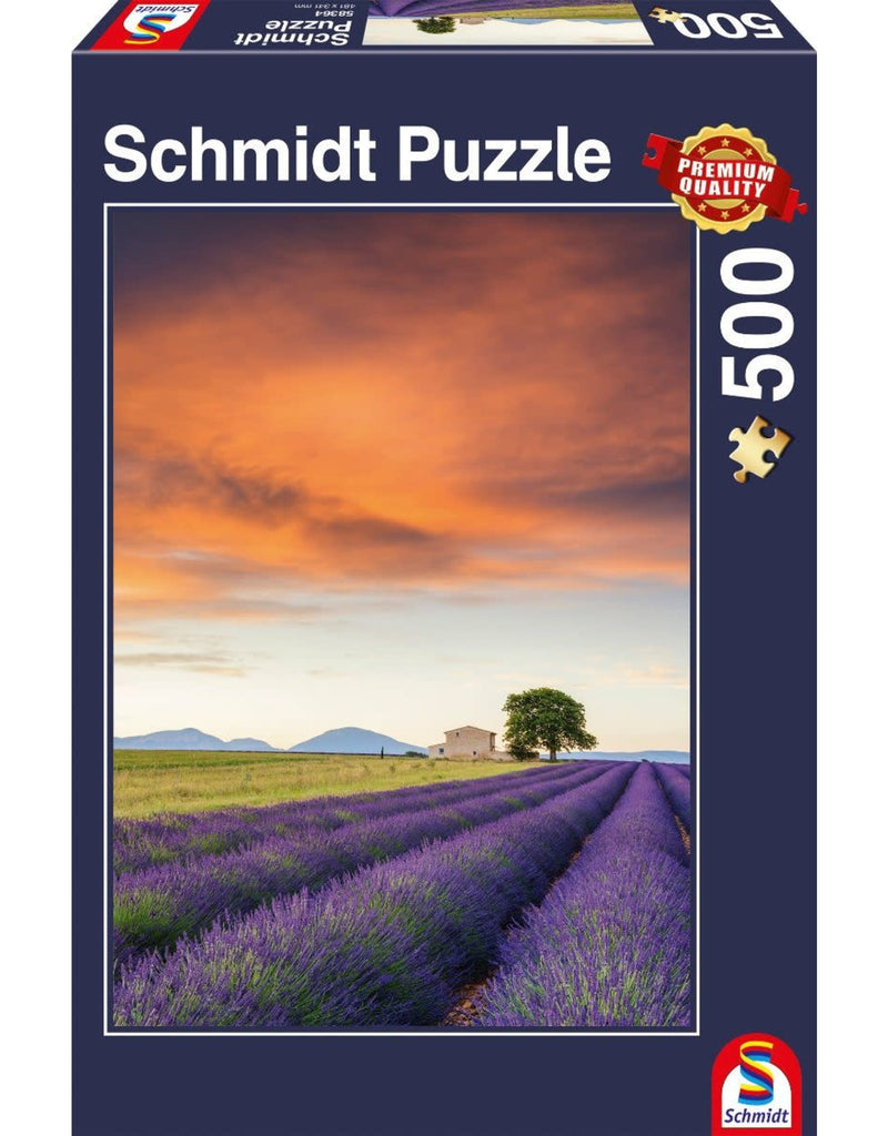Field of Lavender, Provence 500 Pieces