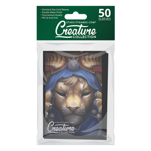 StarCityGames.com Matte Sleeves - Creature Collection - Feline Focus