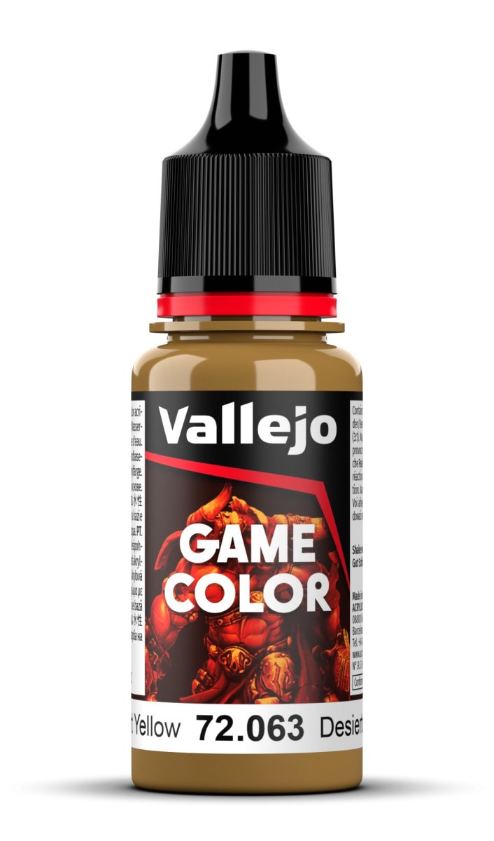 Vallejo: Game Color - Desert Yellow - VAL72063 - 18ml