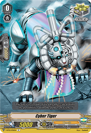 Cyber Tiger - V-BT12/076EN - C