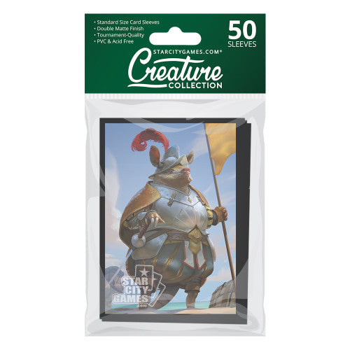 StarCityGames.com Matte Sleeves - Creature Collection - Veni, Vidi, Armadici (50 ct.)
