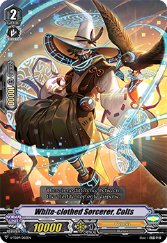 White-clothed Sorcerer, Colts - V-TD09/003EN - TD - Foil
